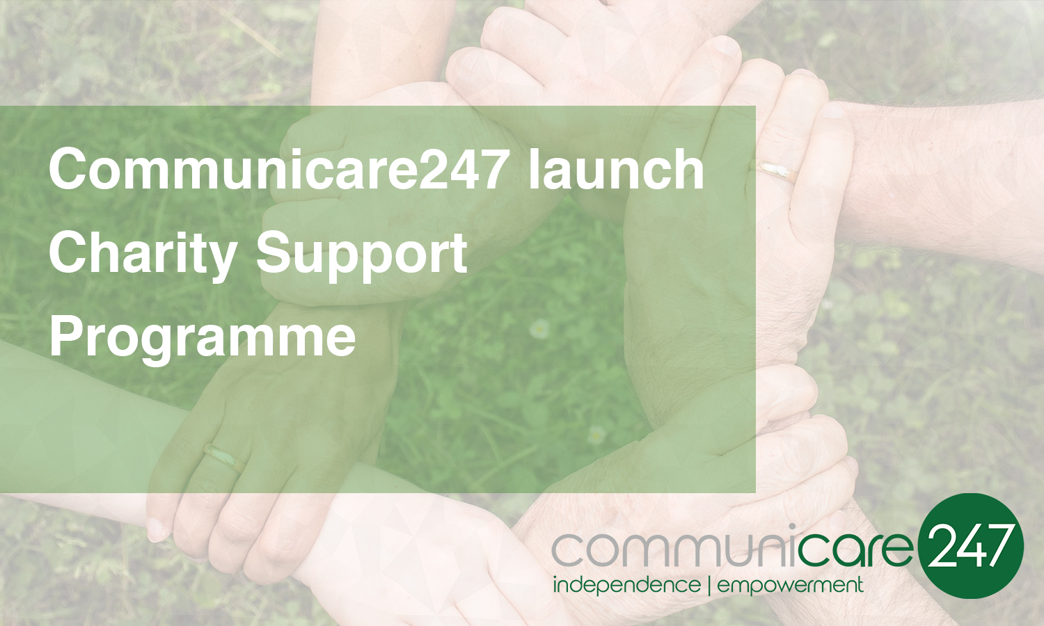 Communicare247 launch Charity Support Programme